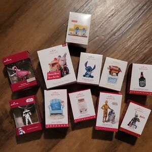 Hallmark Keepsake Ornaments Collection - 11 Total